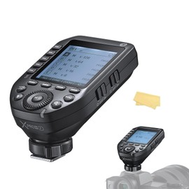 GODOX XproII-F Transmitter TTL 2.4G Wireless System Flash Trigger, High Speed Sync, HSS 1/8000s Transmitter, 16 Groups, 32 Channels, App Compatible, Easy Operation, Compatible with Fuji Cameras,