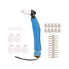 31pcs PT31 LG40 Plasma Cutter Torch Body Nozzle Electrode Tip