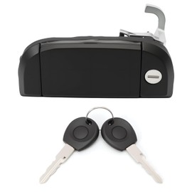 GNXfixt Exterior Door Handle Driver Side with Lock Cylinder Key for Transporter T4 (1990-2003) 701837205