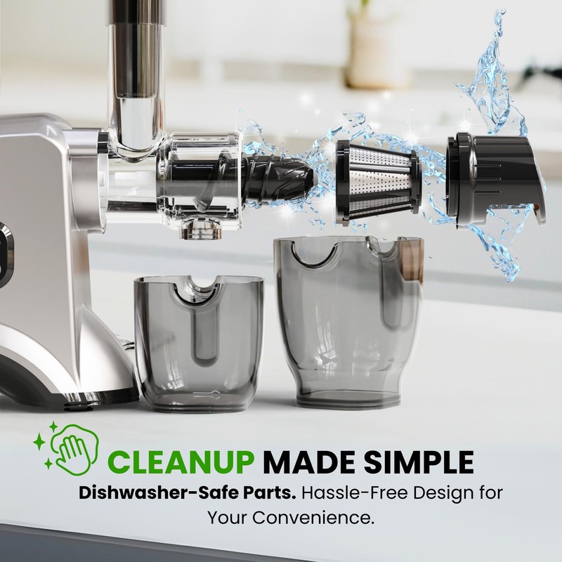 Eurolox Slow Masticating Juicer – Cold Press Machine for High-Yield