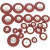 Andoer Saxophone Sax Leather Pads Replacement (for Alto Saxophone)
