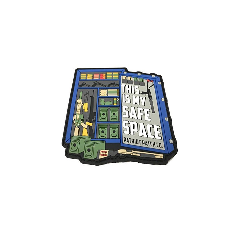 Patriot Patch Co - Safe Space - Blue Patch