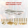 JZWELD Hose Repair and Assembly Kits, 1/4" ID Torch Hose