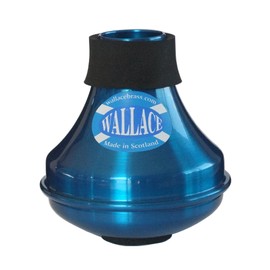 The Wallace Collection Mute TWC-M17 Mute Studio Practice Trumpet with Variable Resistor, Aluminum