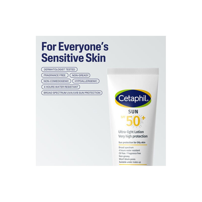 Cetaphil Sun Spf 50+Ultra Light Lotion 100mL