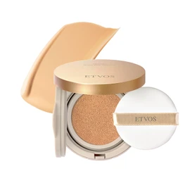 ETVOS Mineral Glow Skin Cushion (with Case + Puff) SPF32 PA+++ 12g #Ochre Base Makeup Human-type Ceramide