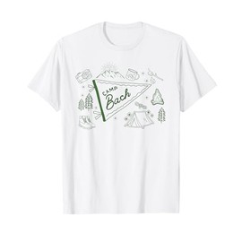 Camp Bach Adventure Camping Bachelorette Party Theme T-Shirt