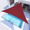 Windscreen4less 12'x12'x12' Waterproof Sun Shade Sail Triangle Shade Canopy Cover