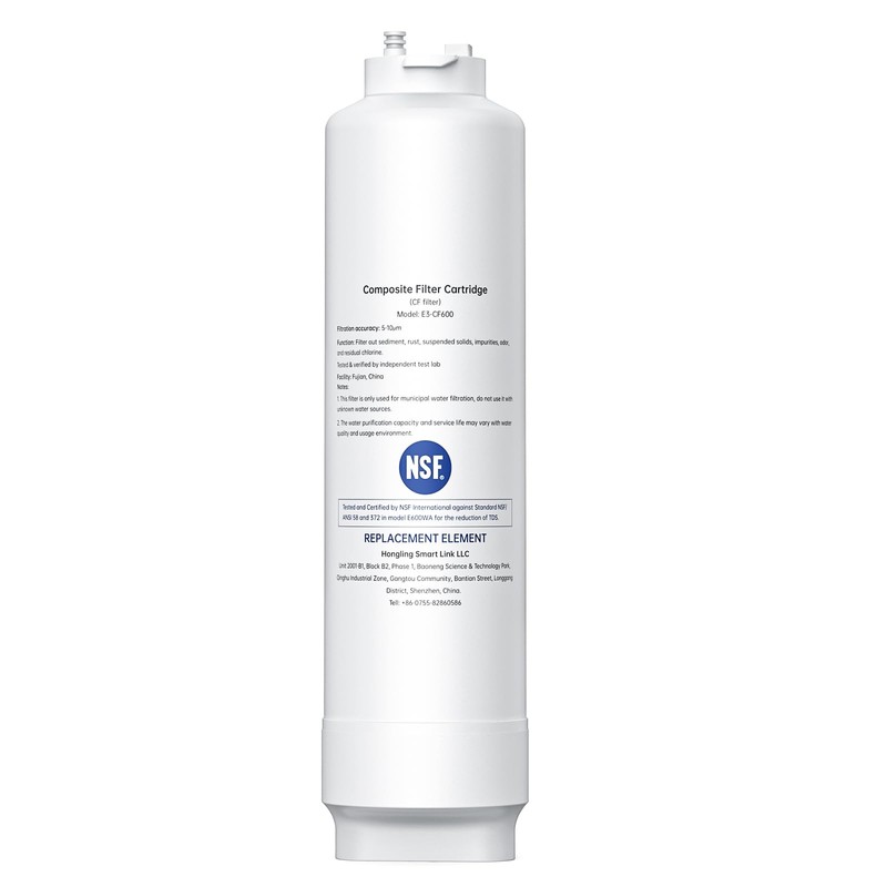 Water Purifier Filter Element E3-CF600