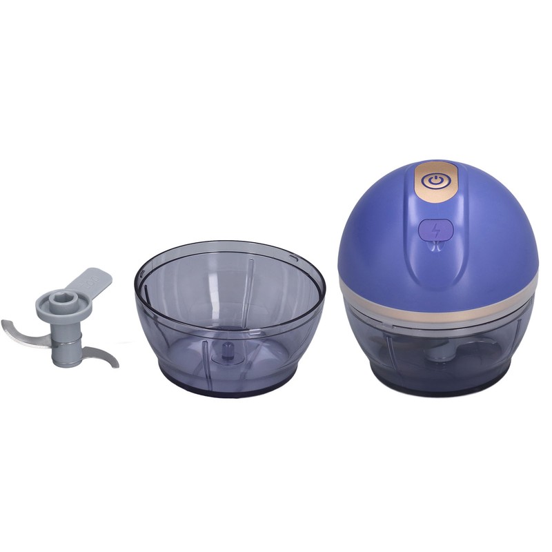 Electric Chopper Household Small Portable Cordless Design Waterproof Button USB