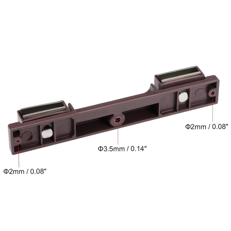 sourcing map Double Magnetic Latches Catch for Furniture Cabinet Door