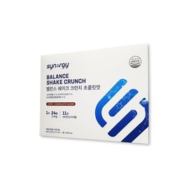 Synergy Balance Shake Crunch Chocolate Flavor 14 Packets / 시너지 밸런스 쉐이크 크런치 초콜릿맛 14포