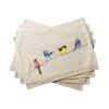 Maison d' Hermine Placemat Set of 4 100% Cotton Cloth