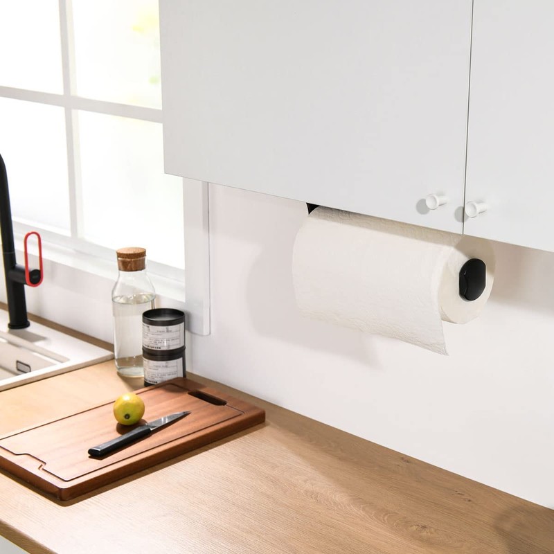 simpletome ONE Hand Simply Tear Paper Towel Holder Under Cabinet