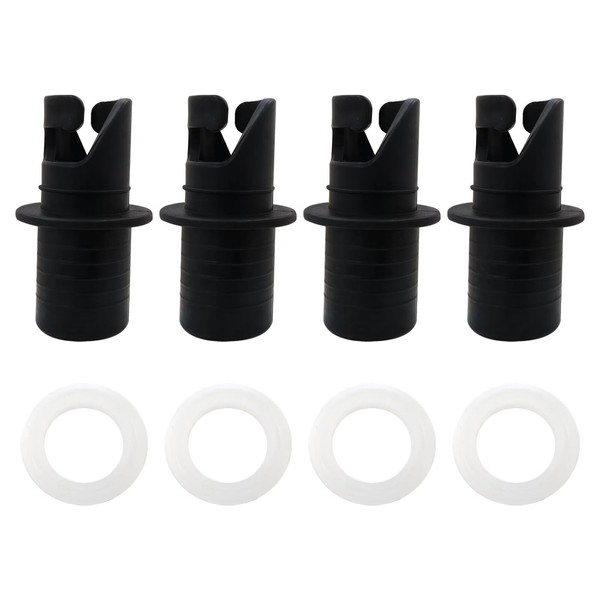 JRSHOME 4 Pack Air Pump Nozzle Valve Hose Adapter Replacement