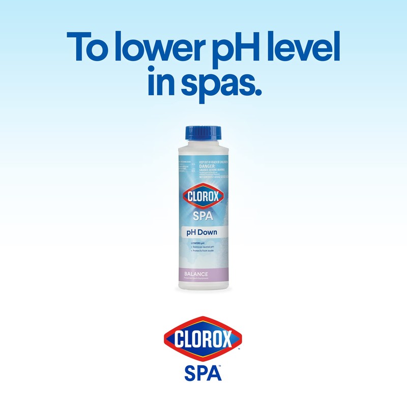 Clorox® Pool&Spa™ Spa pH Down, Lowers pH in Spa Water,
