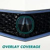 SlickMod Chrome Delete Blackout Vinyl Overlay for 2018-2020 Acura TLX