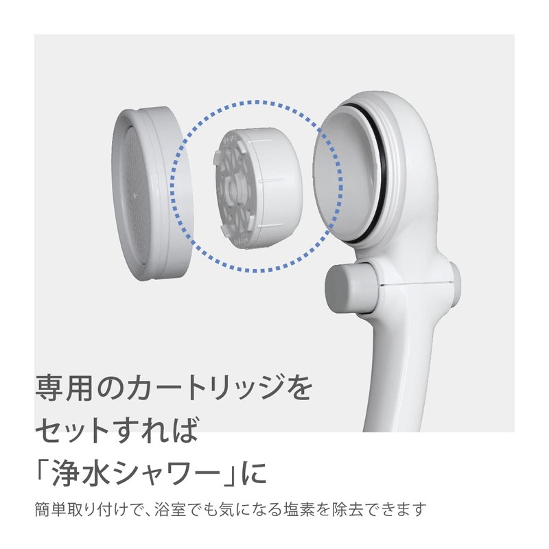 Takagi JSB333 Shower Head Showerhead Shower Pita Miz-e Chlorine Removal