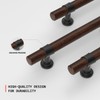 homdiy 10 Pack Black Cabinet Handles 5 Inch Hole Centers