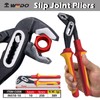 WEDO Tongue-and-Groove pliers 10" Insulated, VDE 1000V Slip Joint Pliers,
