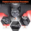 PIUGILH Car Insert Storage Box Suitable for Fiat 500 2007-2015,