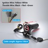 Full Twist Throttle for Ridstar Q20, 3-Pin Ebike Twist Throttle