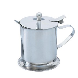 Vollrath Company Creamer with Hinged Lid