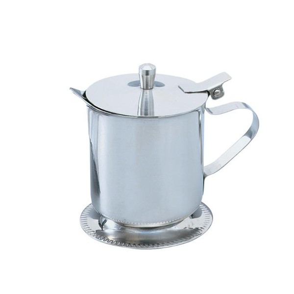 Vollrath Company Creamer with Hinged Lid