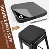 SINOSSO Magnetic Memory Foam Metal Stool Cushions Set of 2,