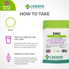 Lindens Zinc Citrate 50mg - 100 Vegan Tablets - Immune