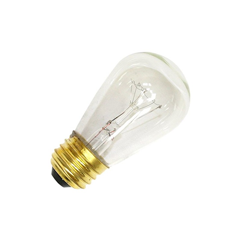 Halco 09051 - S14CL11 - Clear 11 Watt S14 Incandescent