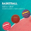 PATTONLEX Balones de Basketball Size 6 para Mujer 28.5 Pulgadas