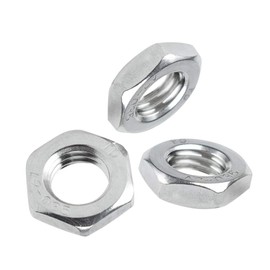 Xiedeai Hex Head Lock Nut - Stainless Steel Metric Thread Hex Thin Lock Nut Hardware Fastener Tool M4 M5 M6 M10 M12 M14 M16