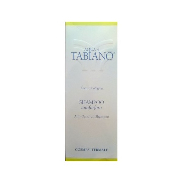 Tabiano Aqua di Tabiano Antiforfora Shampoo Anti-Dandruff, 200ml