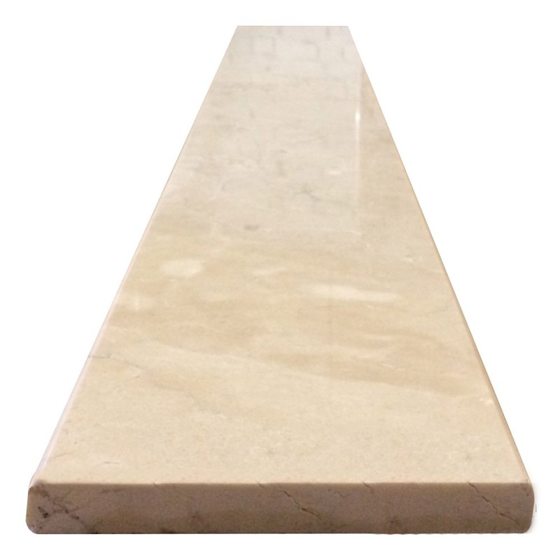 Crema Marfil Beige Engineered Marble Threshold (Marble Saddle) - Polished