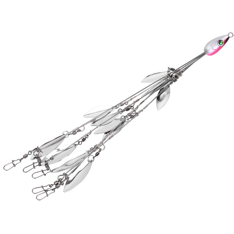 12 Bladed Umbrella Rig Fishing MultiLure and Baits Rigs with