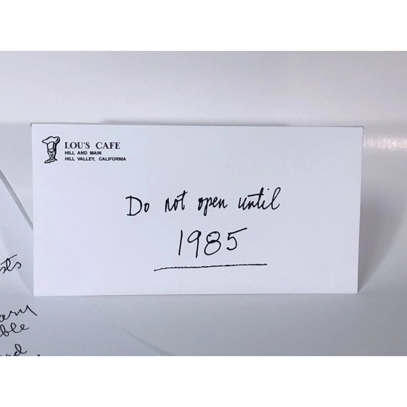 Back to the Future _ Letter to Doc (REPLICA)