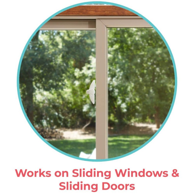 Toddleroo by North States - Sliding Door & Window Lock