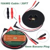 MAKEITPRO - Cables de prueba retráctiles 2 cables 30 pies