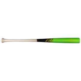 MARUCCI LINDY12 PRO Exclusive Youth Maple Wood Baseball BAT Tar Fade/Lime Green, 26