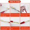 WENRERO Cable Running Puller Rods Electrical Wire Threader Nylon Fish Tape