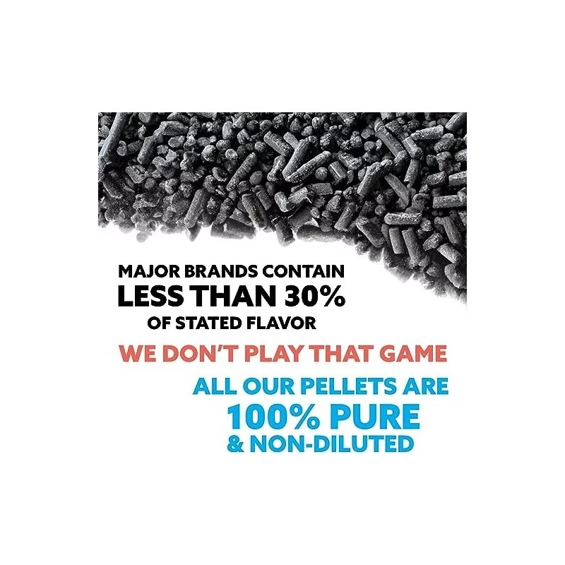 Kona Coal Fire Smoker Pellets - 100% Natural Premium Wood