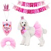 ADOGGYGO Dog Birthday Bandana Girl - Birthday Party Supplies -