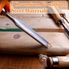 ATOPLEE Wood Chisel Set for Woodworking, 4 pcs Professional Wood