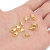 10Pcs 18k Gold Lobster Clasps for Jewelry Making - Lobster