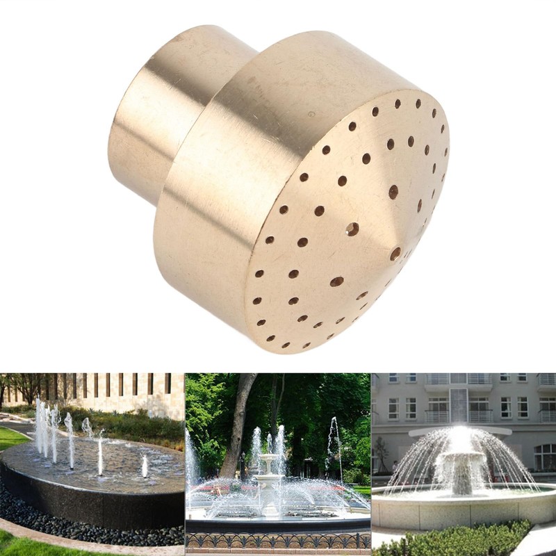 Brass Garden Pond Water Fountain Nozzle and Sprinkler - Column