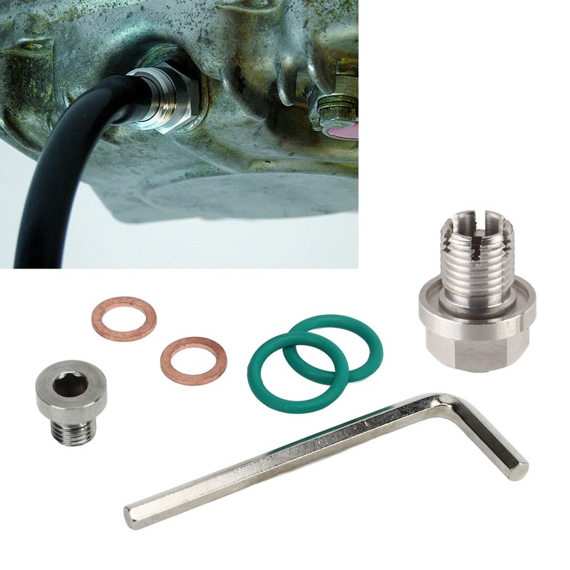 Oversize Piggyback Drain Plug Stainless Steel Self Tapping Oil Pan