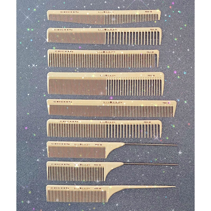 Cricket Silkomb Pro-30 Power Hair Cutting Comb - Silicone-Injected, Seamless