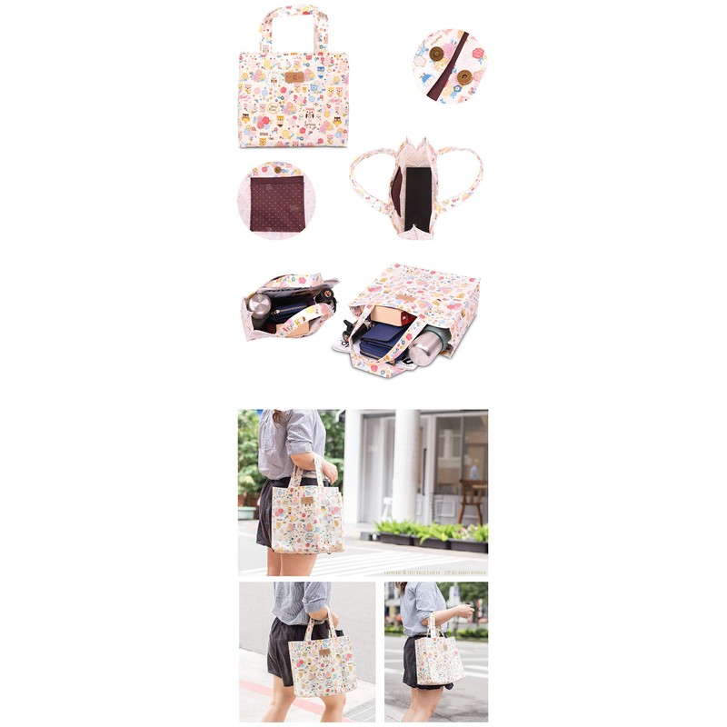 SturdyFoot Small Bookbag, Lunch Bag, Shopping Bag, Gym bag, Oilcloth