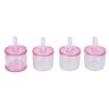 4pcs Nail Art Display Stand Flexible Practice Stand Nail Tips
